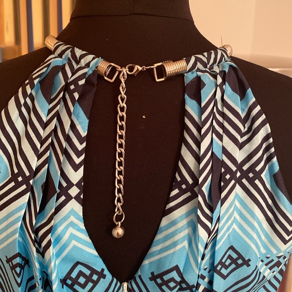 WHBM Excellent Condition, Teal/Black/White, see measurements in photos below - Picture 6 of 13